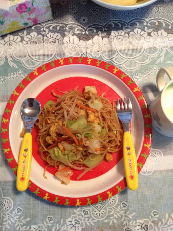 こども焼きそば レシピ 作り方 By スヌーp1008 楽天レシピ