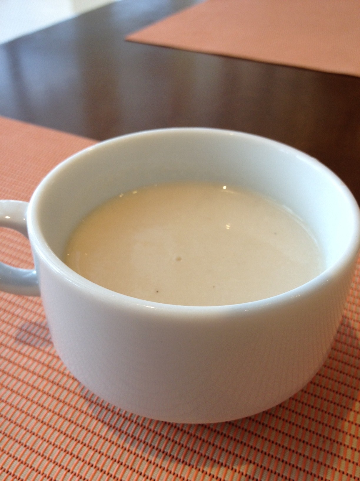 とろとろあったか~い里芋スープです