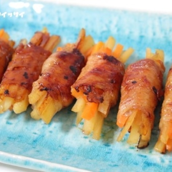 ほくほく甘辛 じゃがいもと人参の肉巻き レシピ 作り方 By Ttkkoo29 楽天レシピ ほくほく甘辛 じゃがいもと人参の肉巻き レシピ 作り方 By Ttkkoo29 楽天レシピ