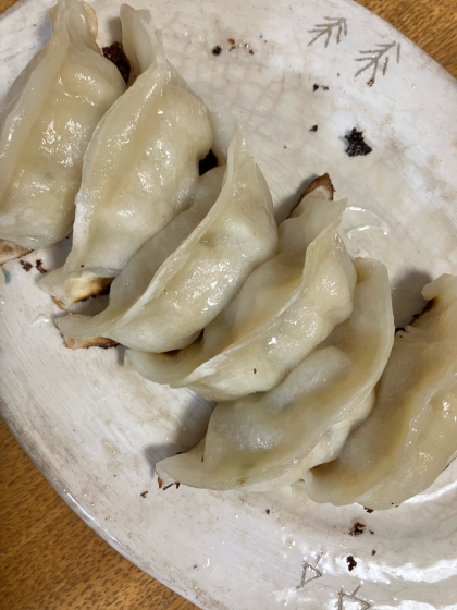 大葉入りのさっぱりと食べられる大根餃子