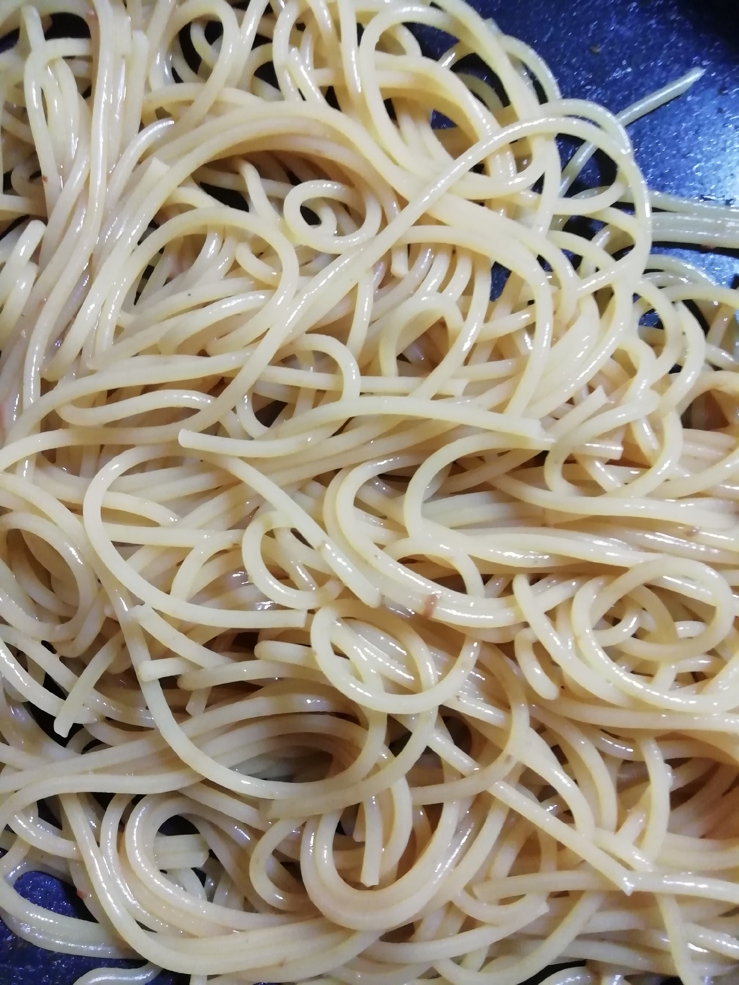 サバ缶を使ったパスタ