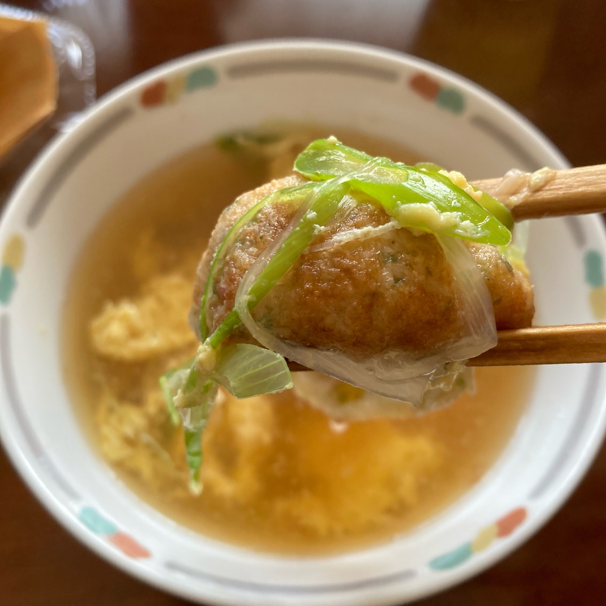 お吸い物で頂く《たこ焼き》