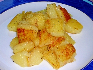 ２日めのお楽しみ♪クヌーデルのバター焼き