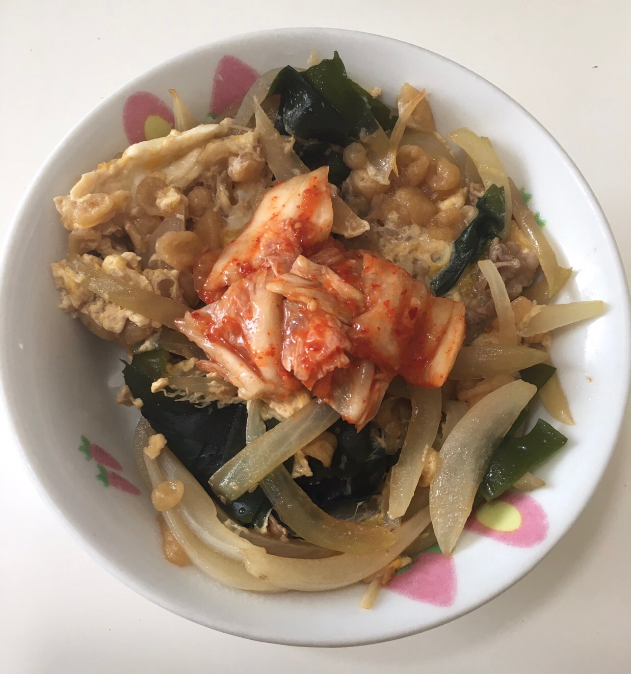 うどんの具の丼