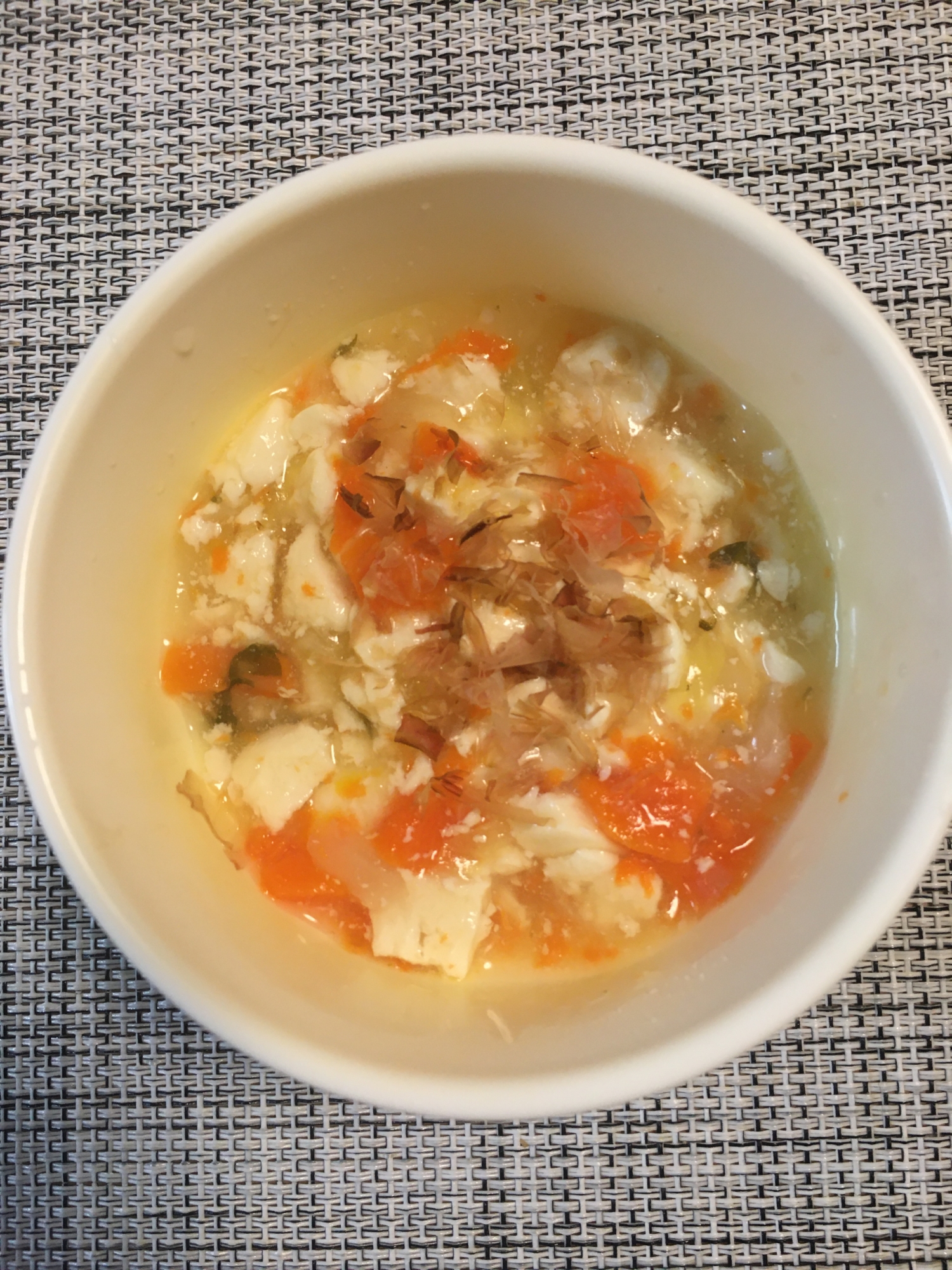 離乳食 中期☆レンジで簡単！野菜と豆腐のトロトロ