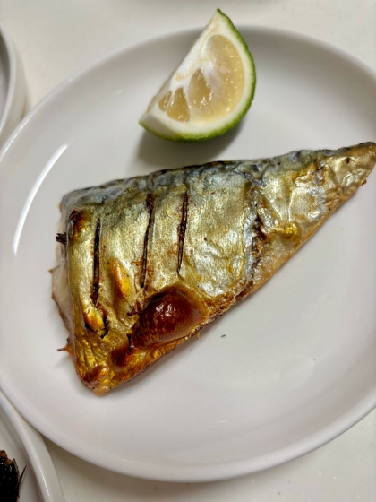 冷凍さばの塩焼き 解凍なしで 切り身