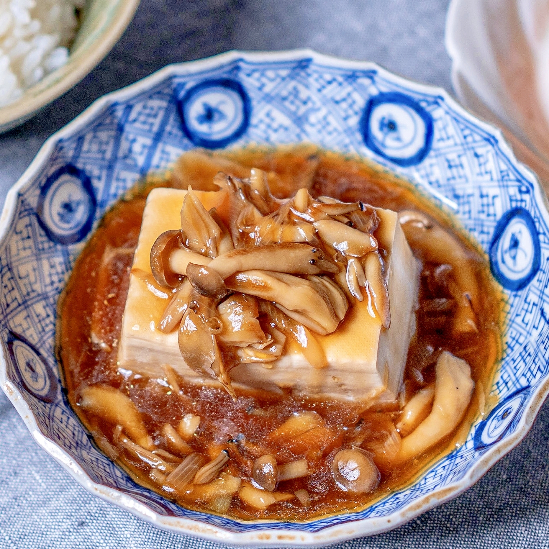 豆腐の中華きのこあんかけ【和食・副菜】