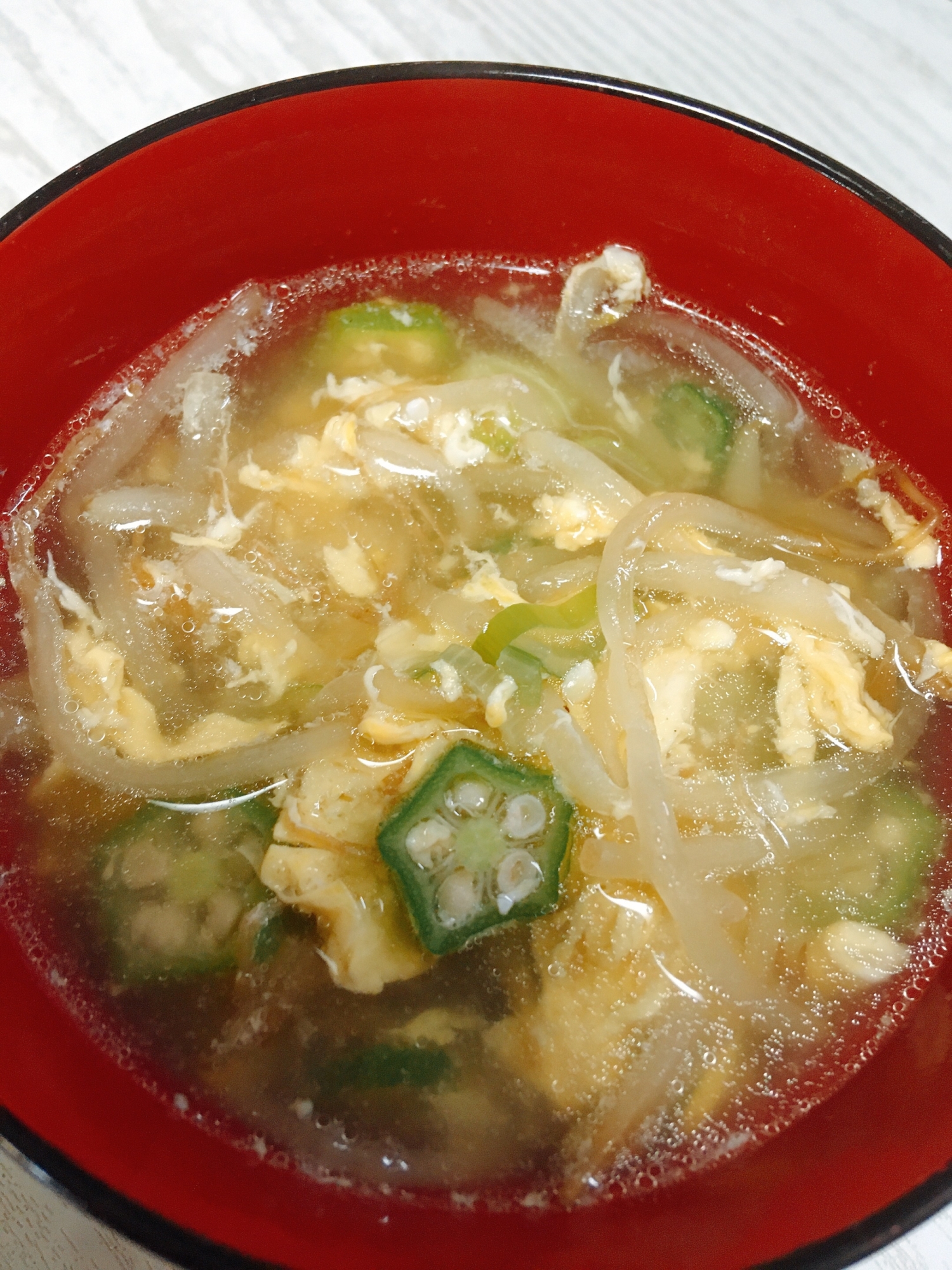 おくらトロトロ中華スープ