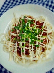 一人ランチに♪甘辛肉うどん