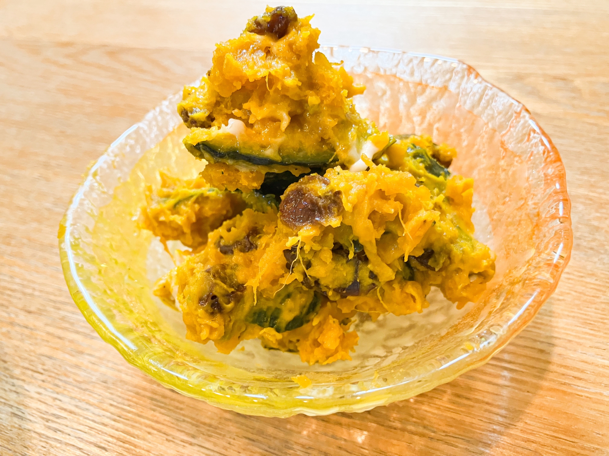 かぼちゃー!!かぼちゃの甘みを生かしたサラダ!