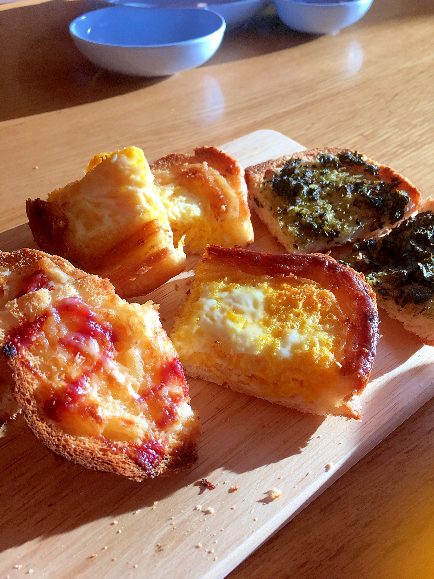 朝ごはんに！四種のトースト☆