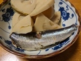 いわしとじゃがいもの煮物