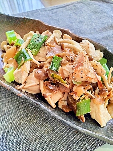鶏肉とザーサイの炒め物♪