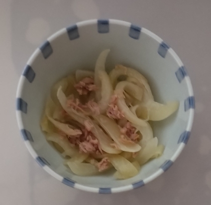 電子レンジで☆玉ねぎとツナの煮物