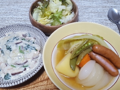 シャウエッセンとっても良い仕事してます！　美味しく頂きました☆