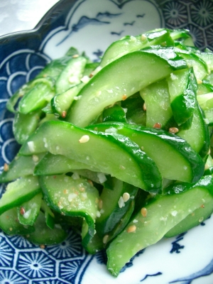 きゅうりのナムル ♪オイナムル♪