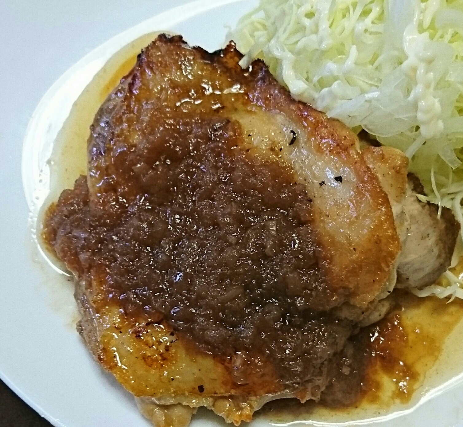 鶏肉の和府ソースかけ