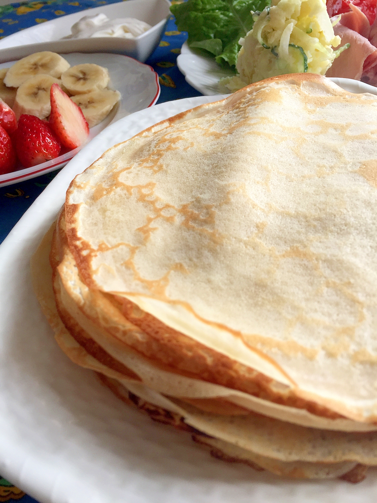 休日のブランチに！ロシア風パンケーキ☆ブリヌイ