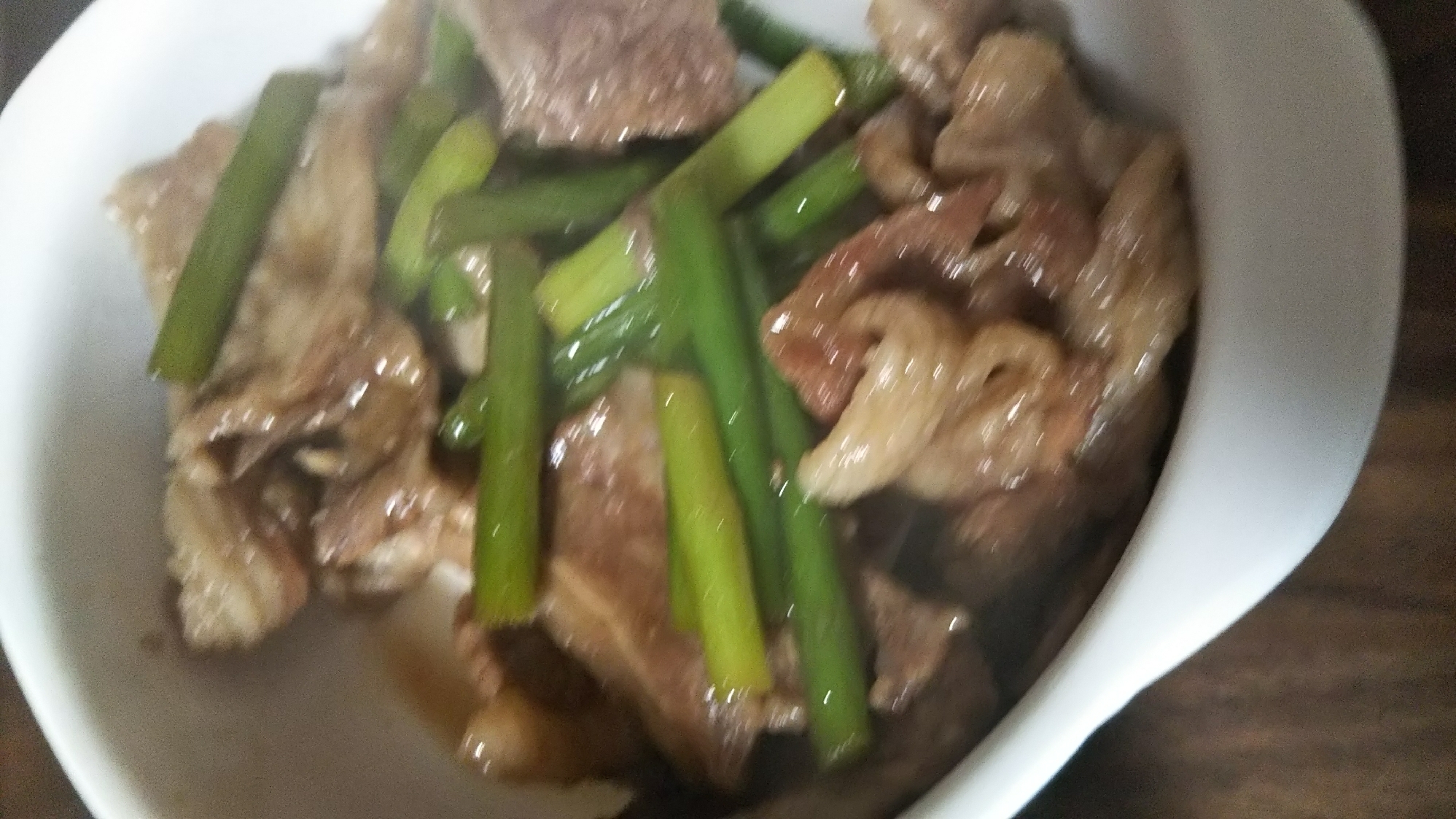 豚肉とにんにく炒め