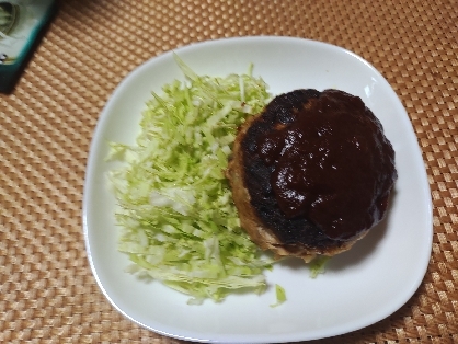 ナス入りハンバーグ