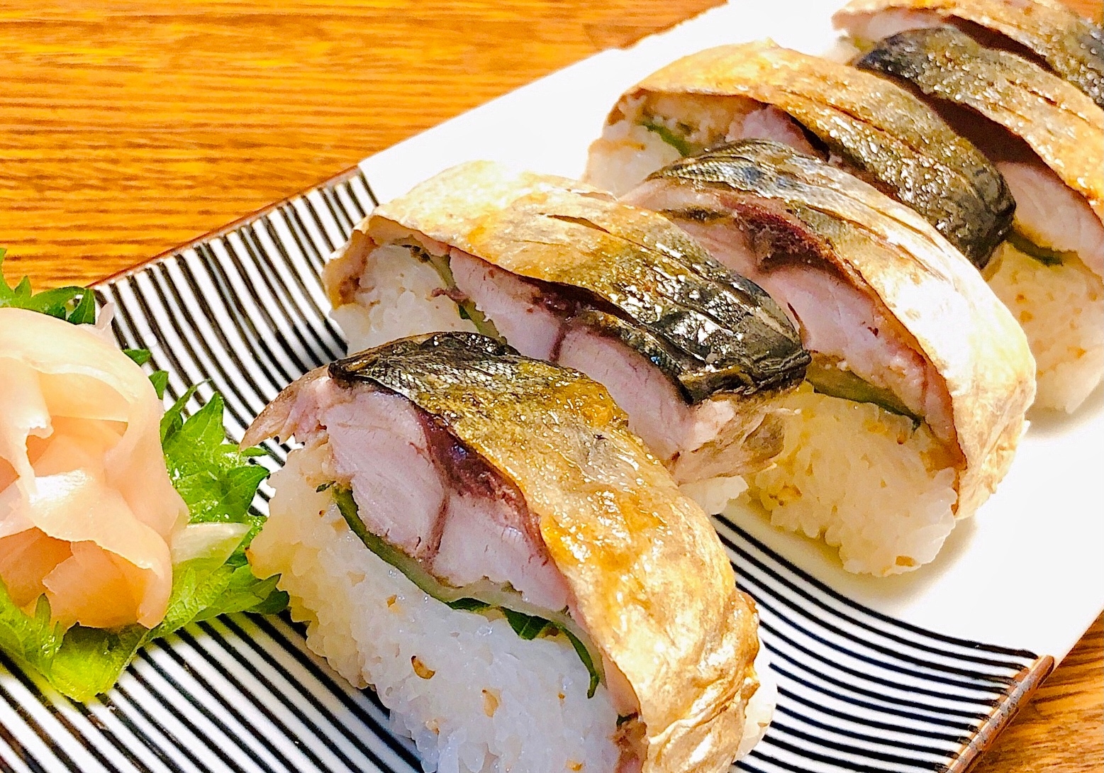 絶品♡手作りできる焼き鯖寿司