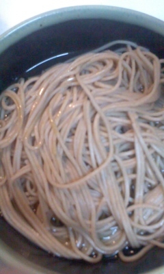 簡単で、なるべく美味しい出汁の蕎麦♪