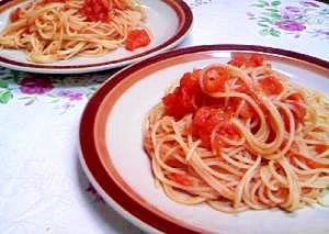 簡単♪冷製　トマトパスタ