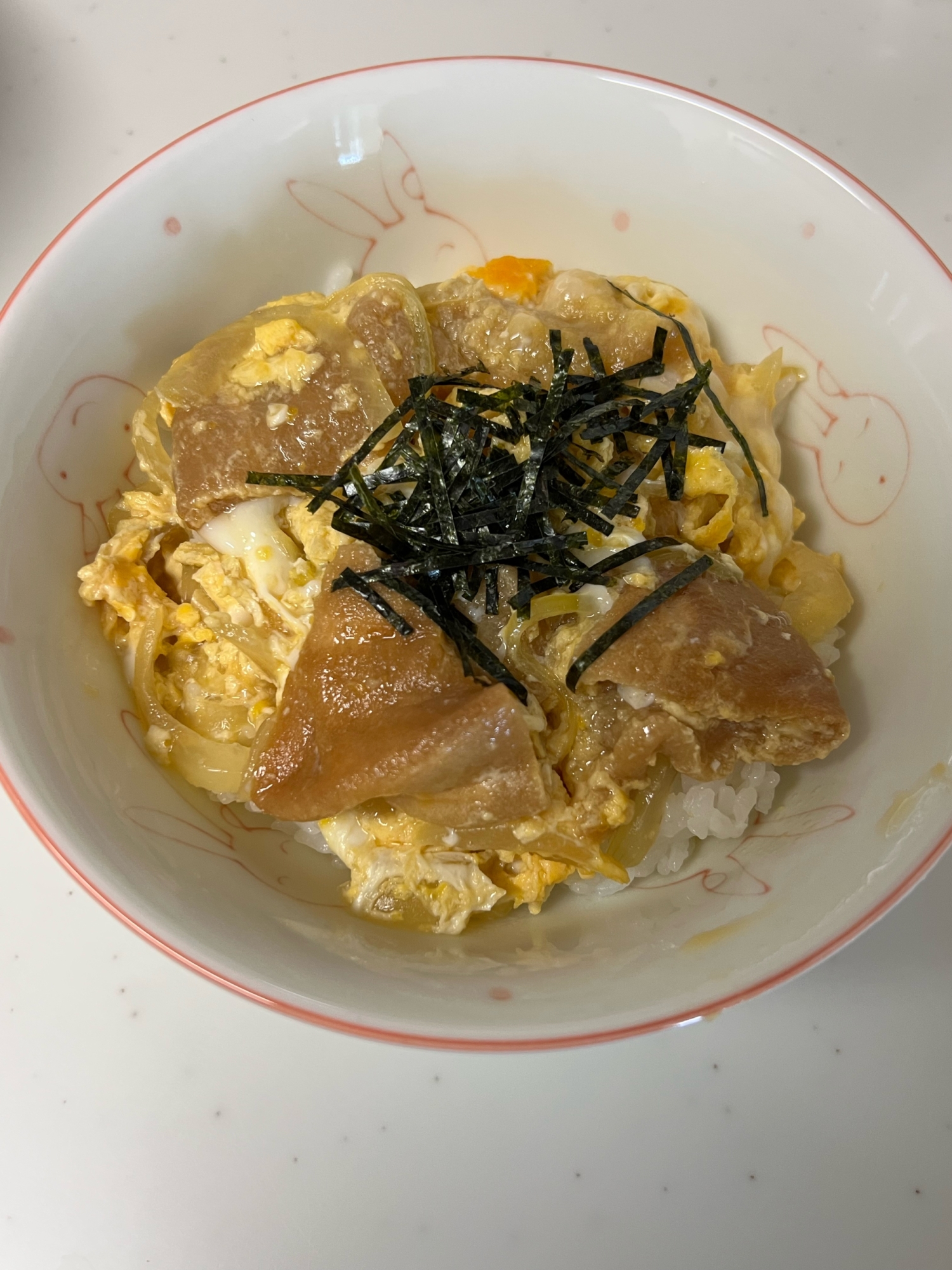 とろとろ♪新発田麩のたまご丼