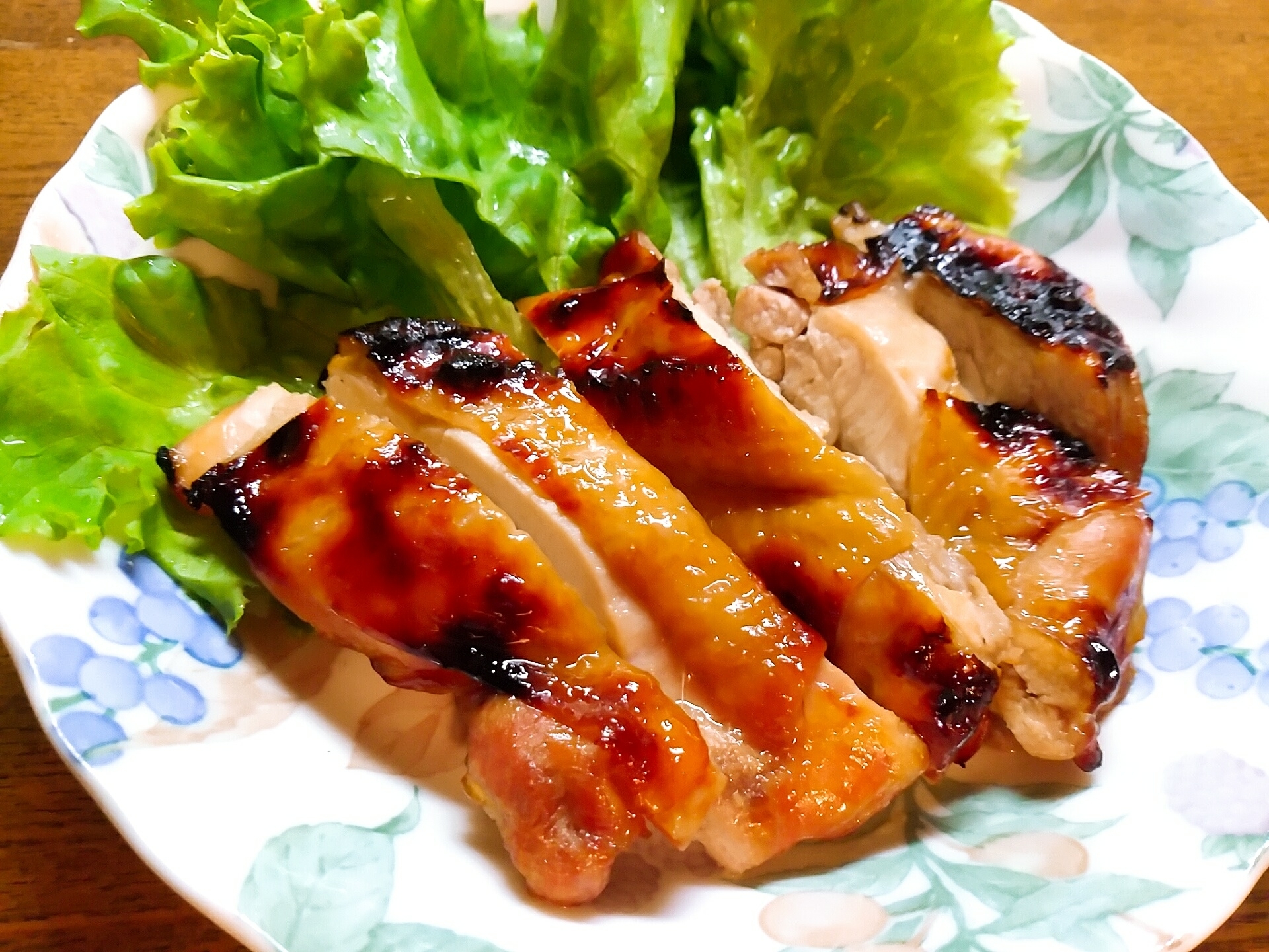 ヘルシオで照り焼きチキン