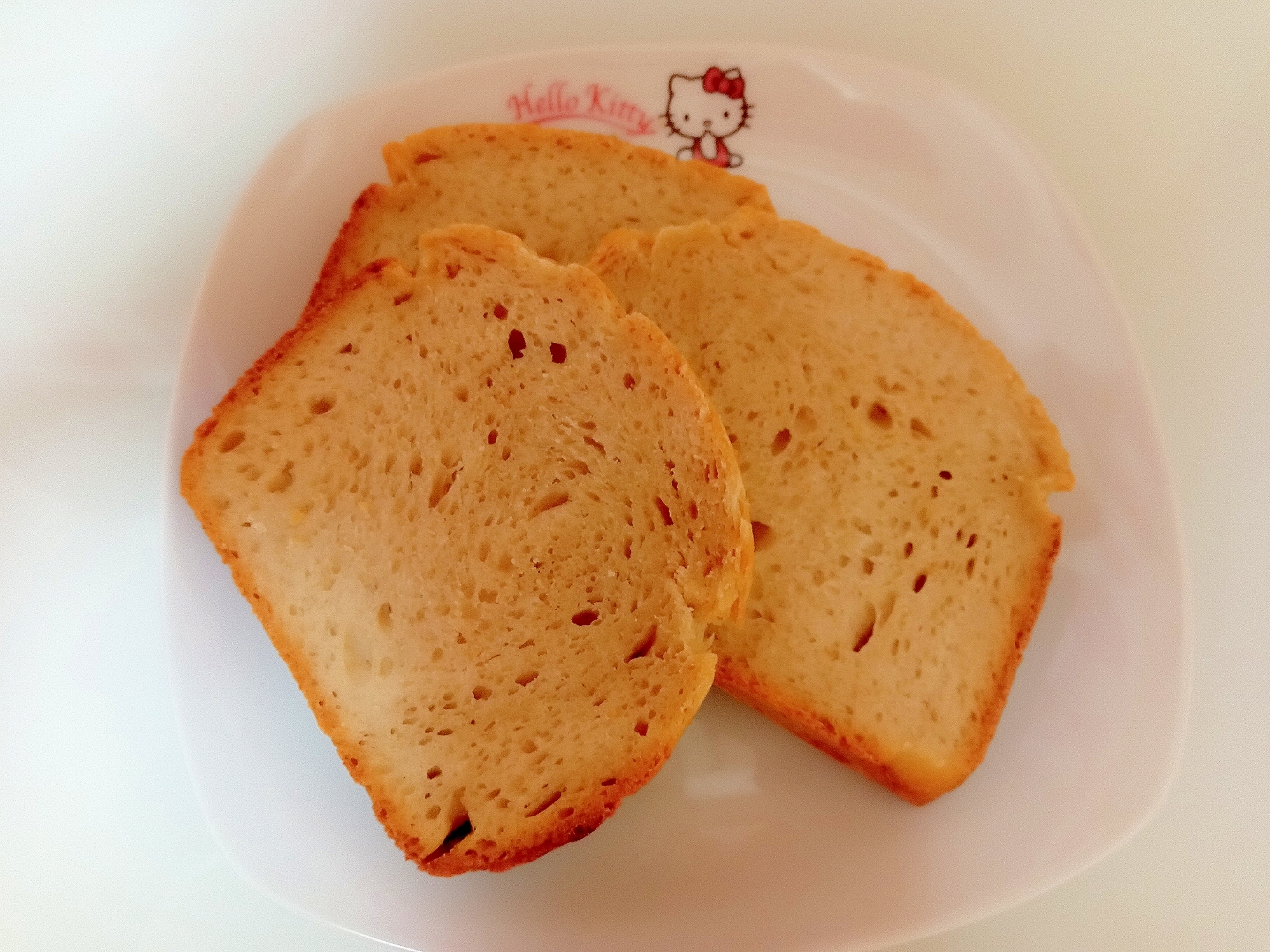 自家製酵母のハニーオートミール食パン
