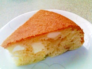 りんごとクリームチーズのパンケーキ