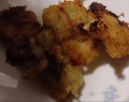 カキフライにしようとしたらパン粉が無くて天ぷらに変更！牡蠣の天ぷらも充分美味しかったです！