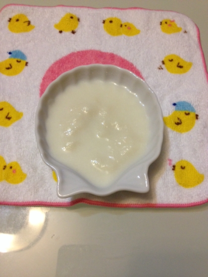 離乳食☆初期☆　パン粥