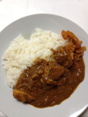 インド風チキンカレー