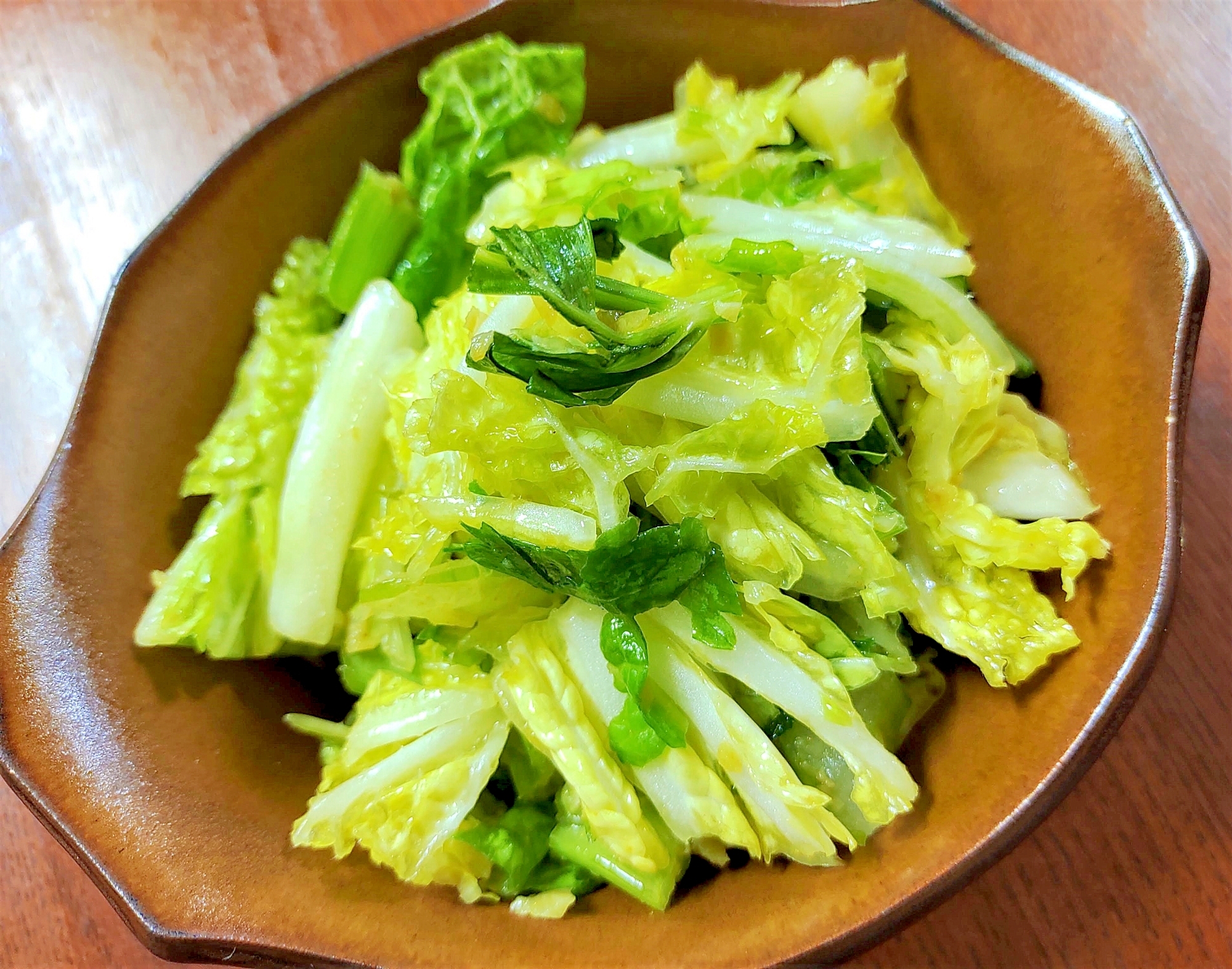 ●超簡単×即席★白菜&セロリのイタリアン風浅漬け●