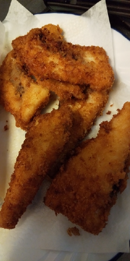 簡単ころもでサクサクめかじきフライ レシピ 作り方 By あーにゃ8129 楽天レシピ