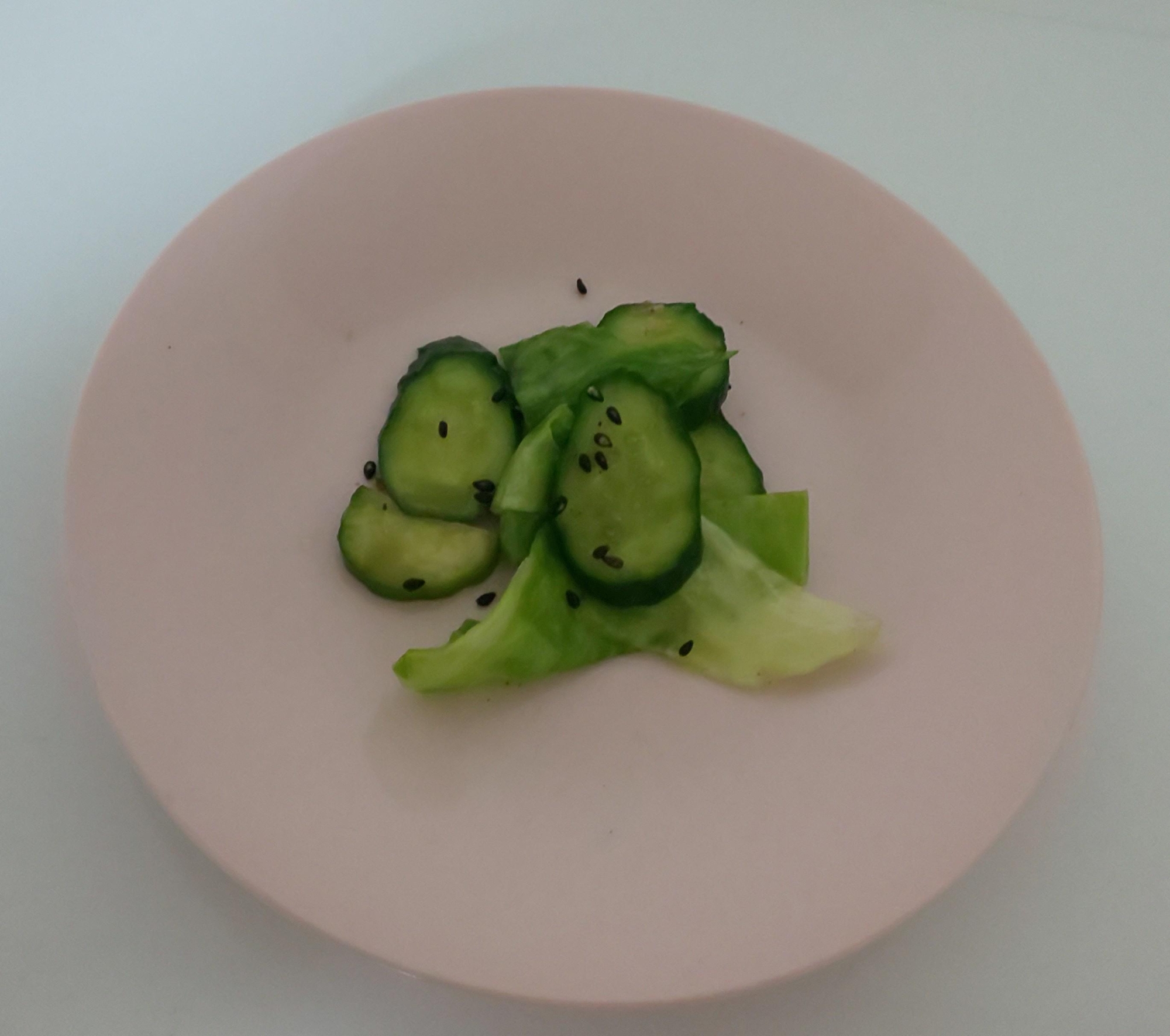 キャベツときゅうり漬け