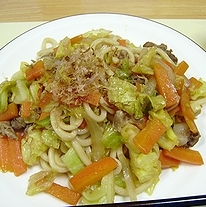 野菜たっぷり☆五目焼きうどん☆