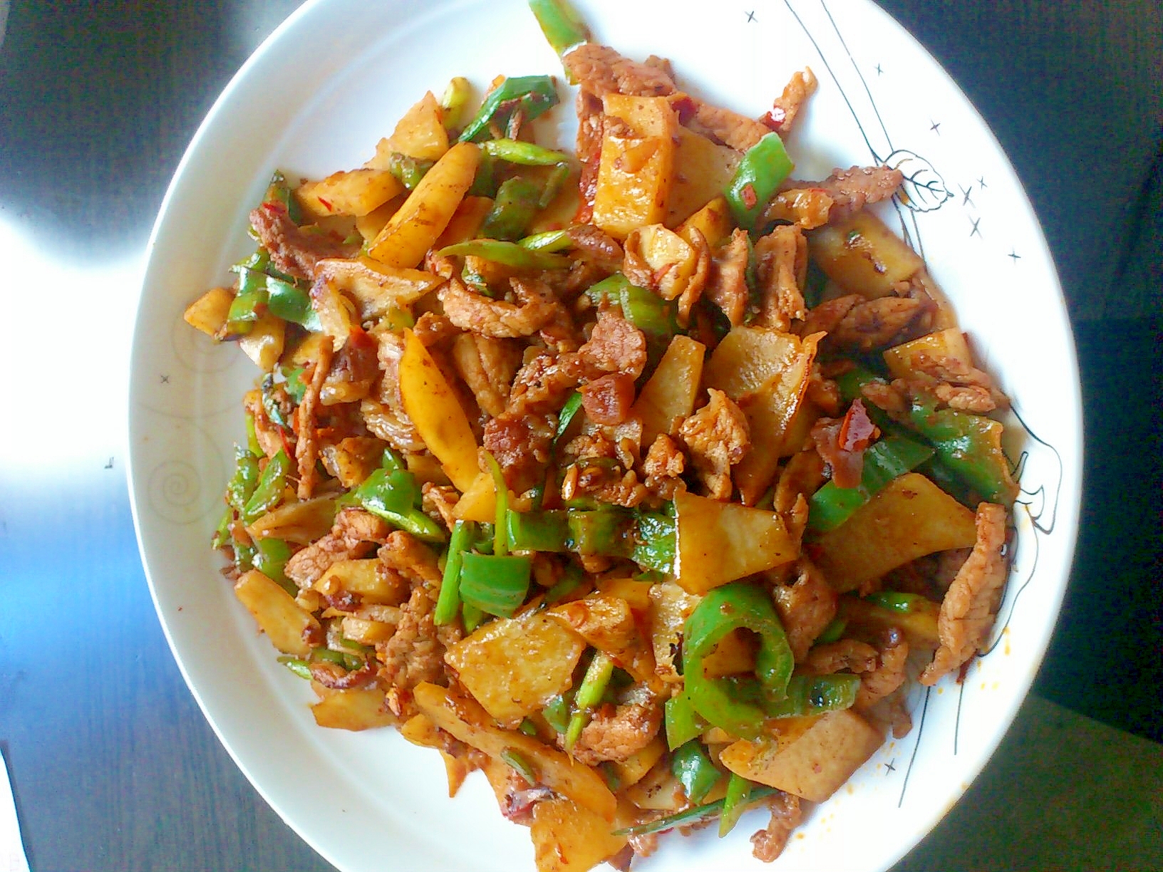 ジャガイモとぶた肉を使った四川風野菜炒め レシピ 作り方 By へ ぼ 楽天レシピ ジャガイモとぶた肉を使った四川風野菜炒め レシピ 作り方 By へ ぼ 楽天レシピ