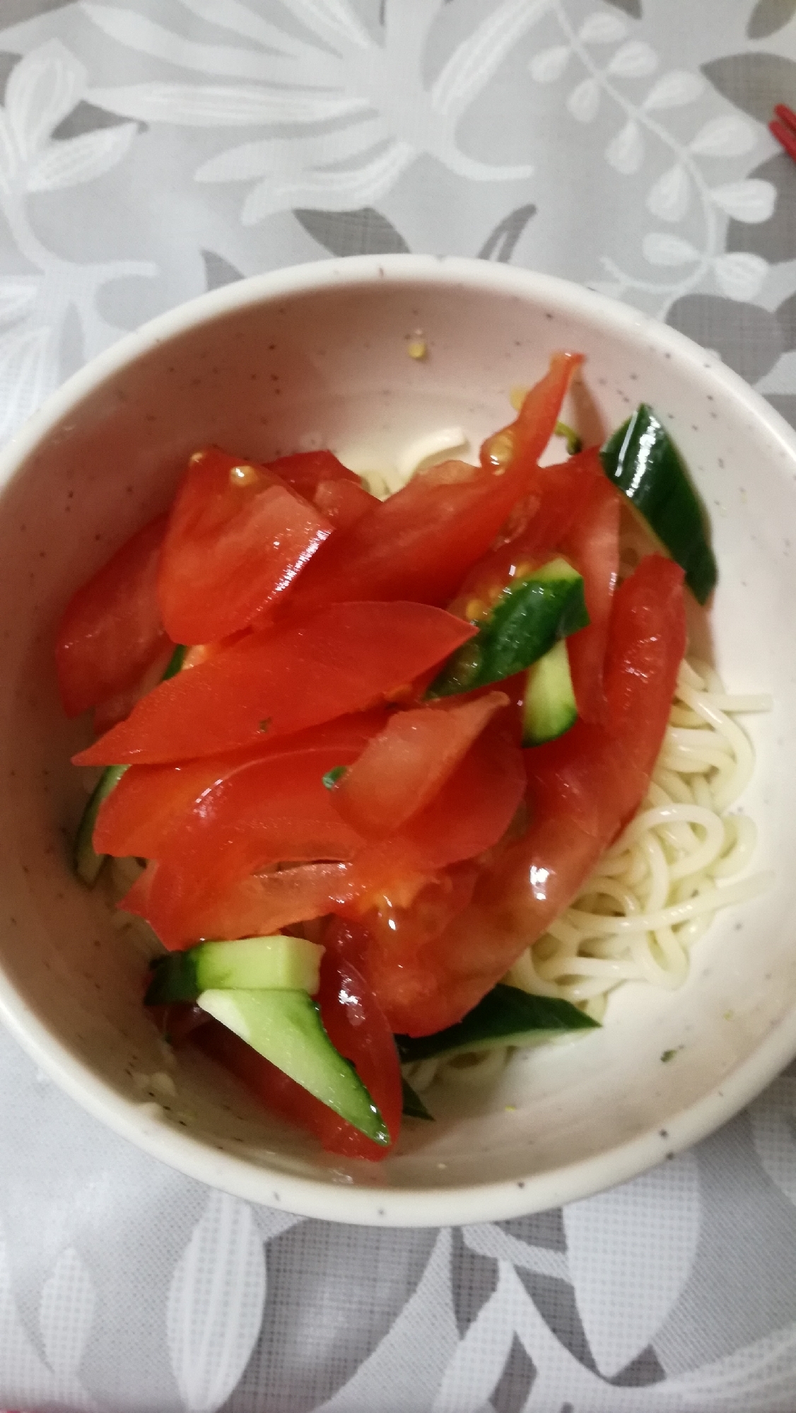 さっぱり！野菜ぶっかけ麺