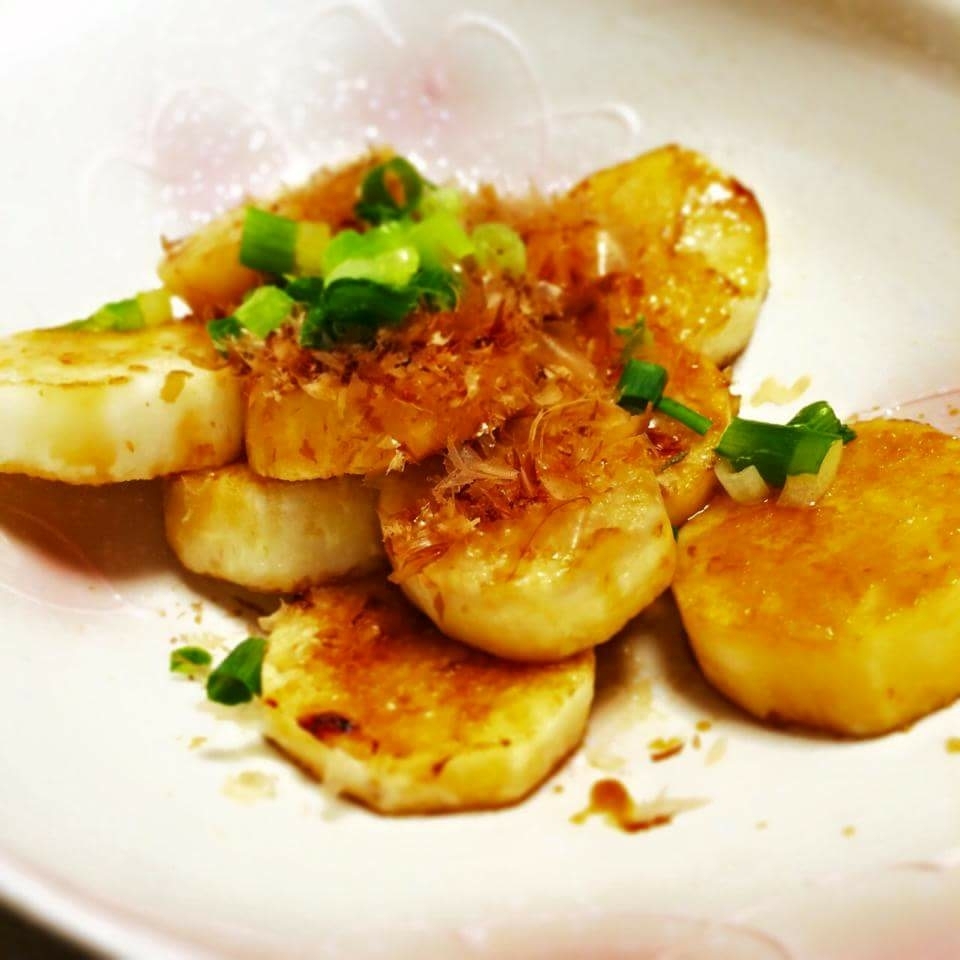 山芋の和風ソテー 長芋 とろろ芋 レシピ 作り方 By うさりえる 楽天レシピ