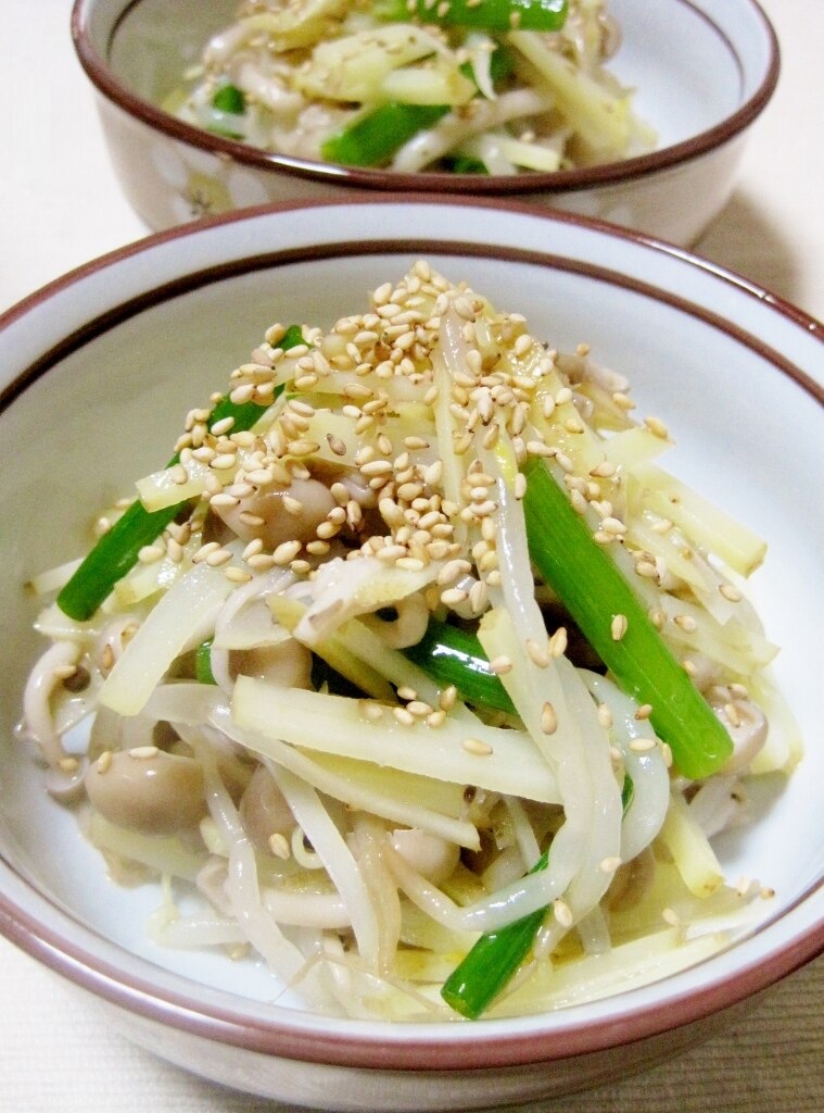 もやしめじゃがい 無限ループナムル レシピ 作り方 By yamat 楽天レシピ もやしめじゃがい 無限ループナムル レシピ 作り方 By yamat 楽天レシピ