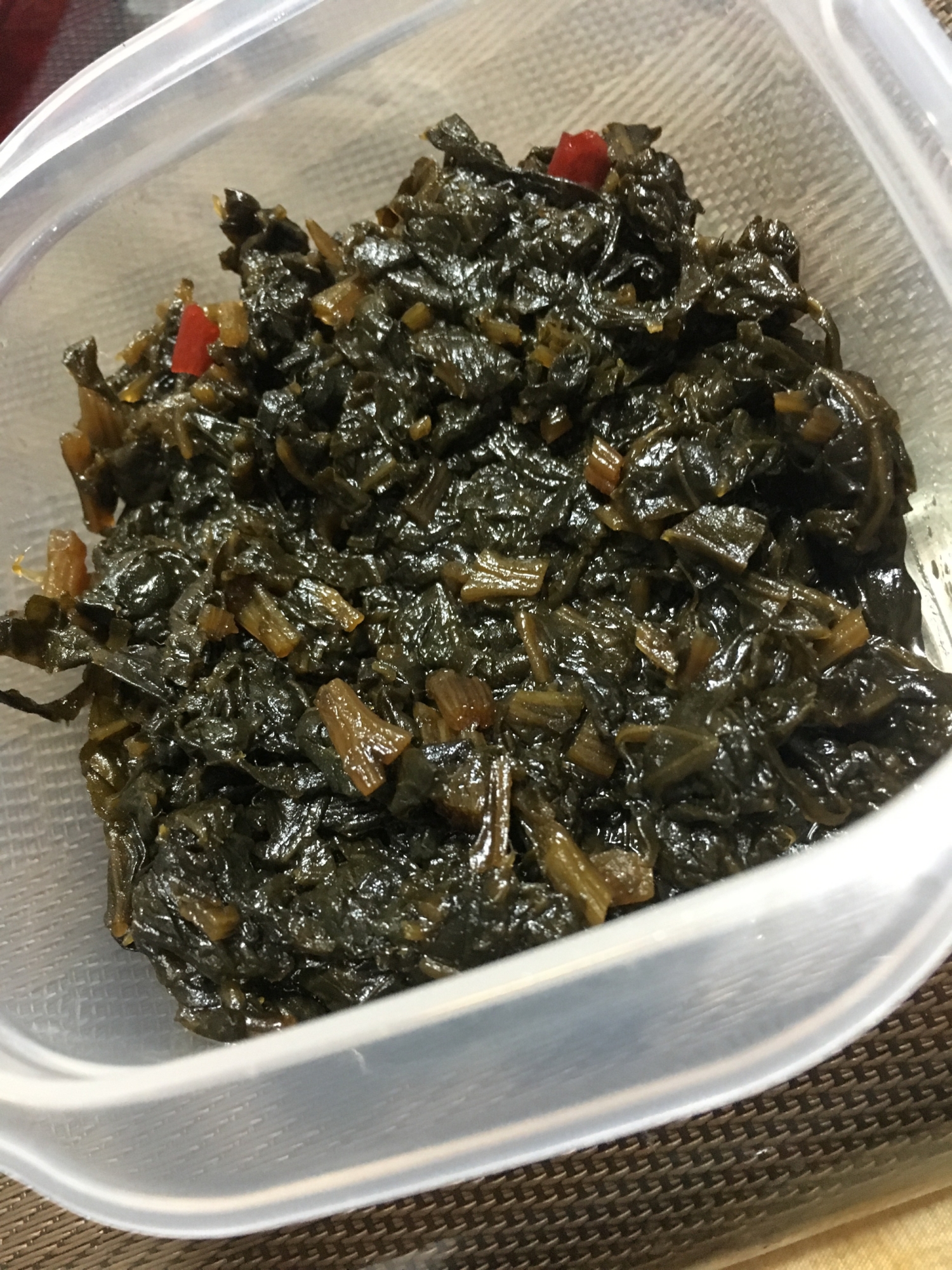ふきの葉の佃煮