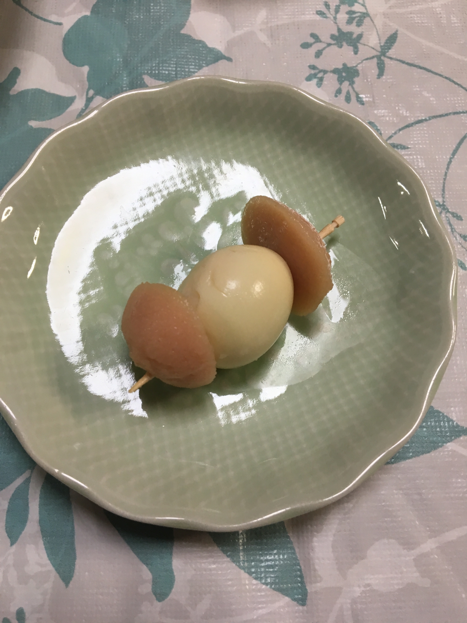 お弁当に☆うずら卵と魚肉ソーセージ串(*^^*)