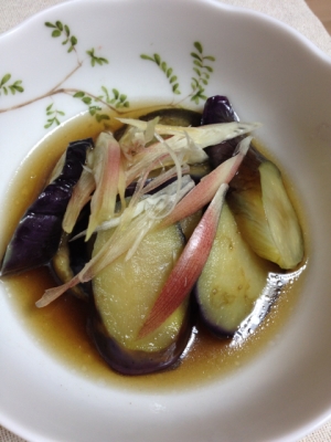 和食の定番ナスの煮浸し レシピ 作り方 By みみたんぽ 楽天レシピ