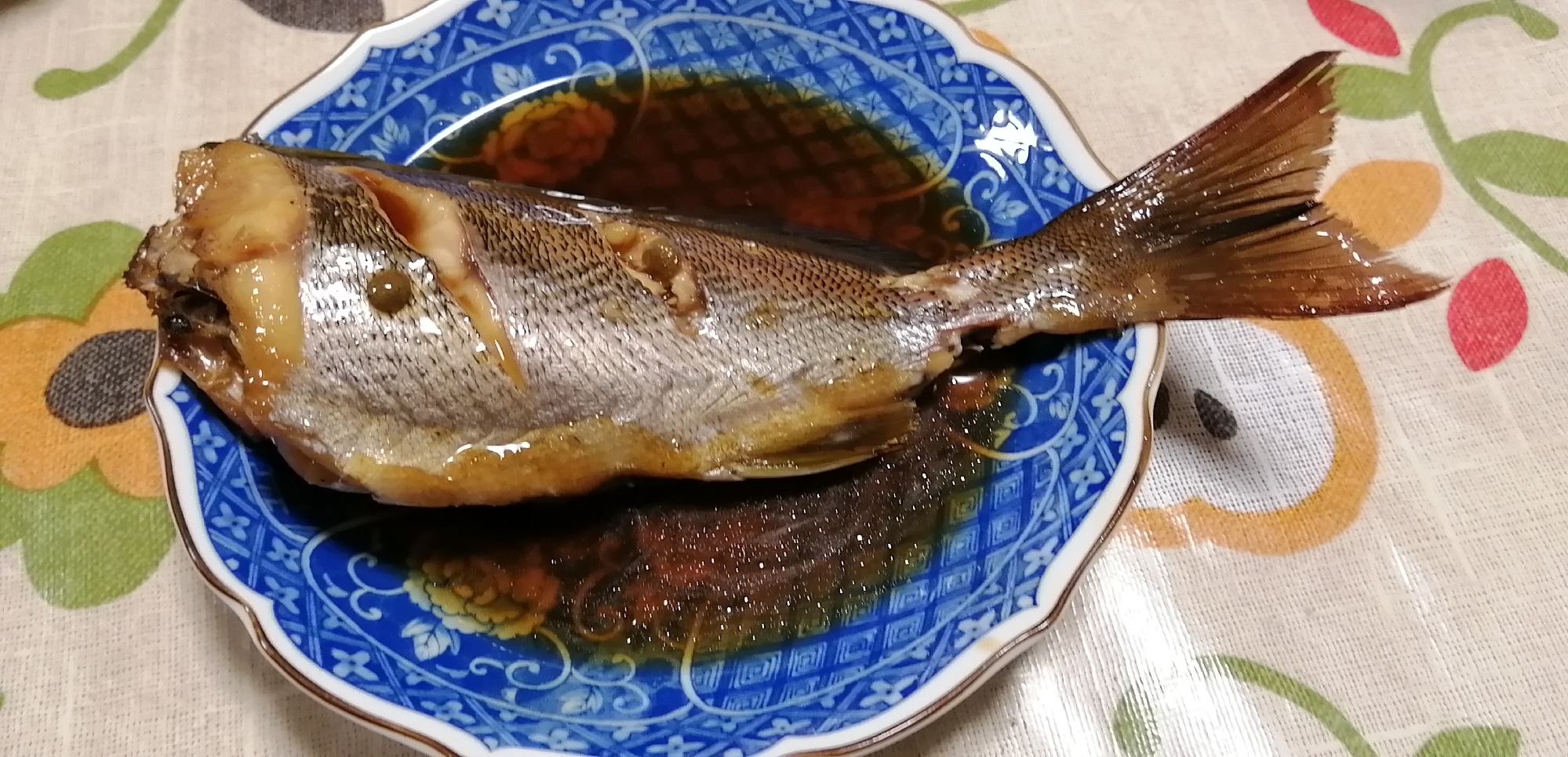 ご飯に合う！イサキの煮付け