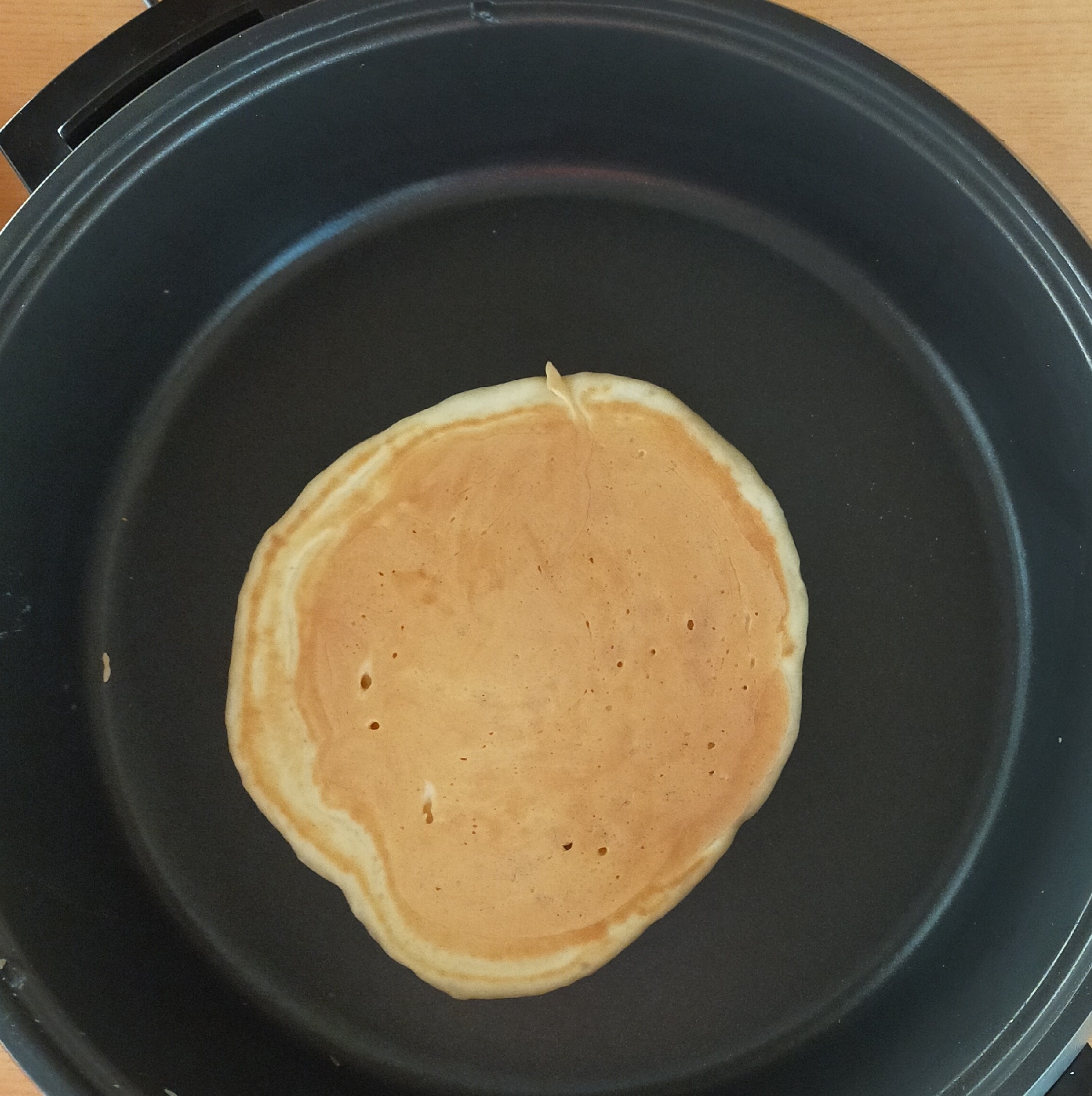 ホットプレートで♫ホットケーキ