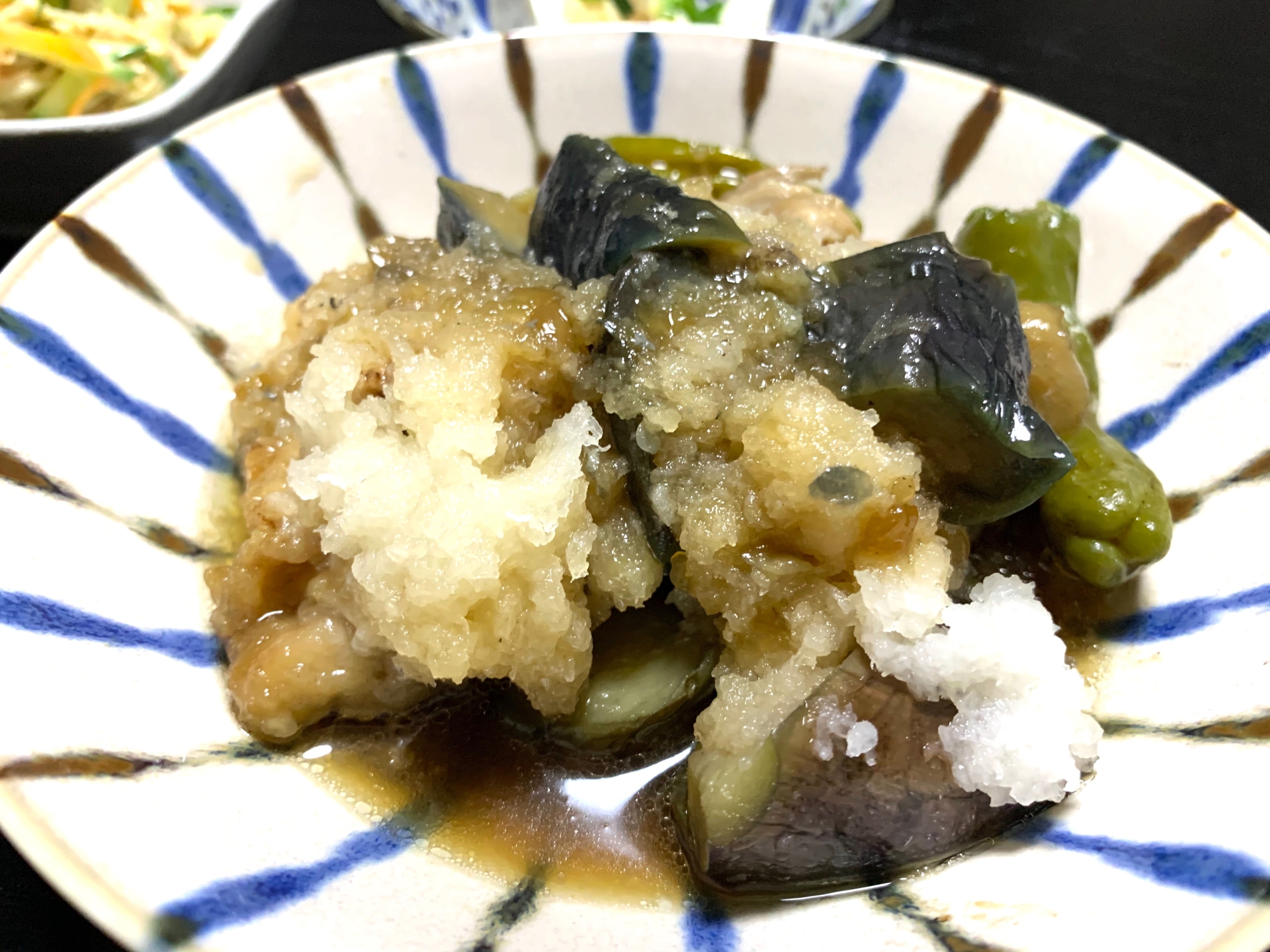 鶏肉となすのみぞれ煮