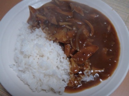 ベジタリアン!?お肉なし★きのこカレー