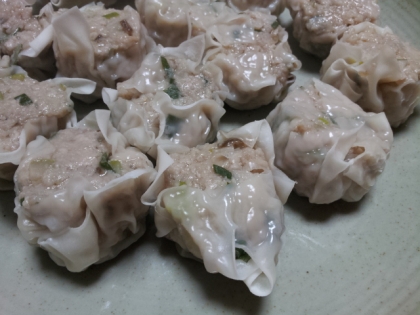 蓮根入りの豚シューマイ